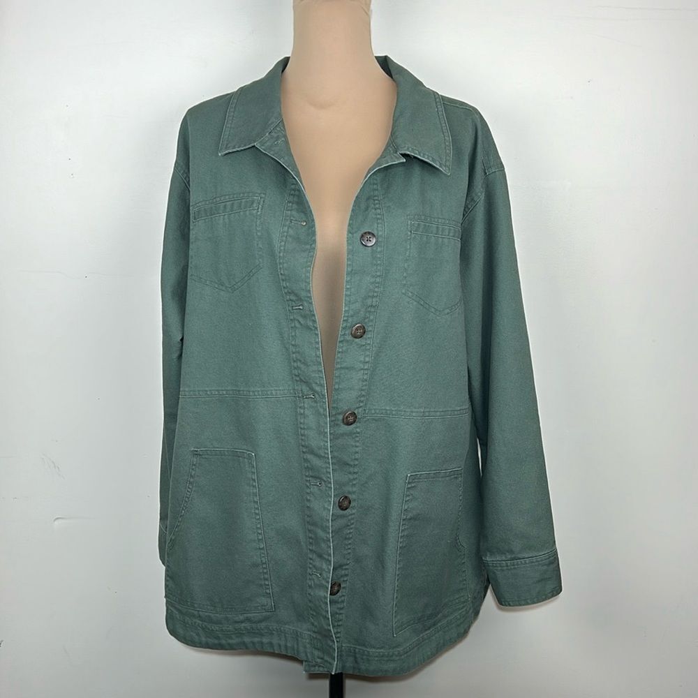 EUC Christopher & Banks lightweight utility jacket size XL